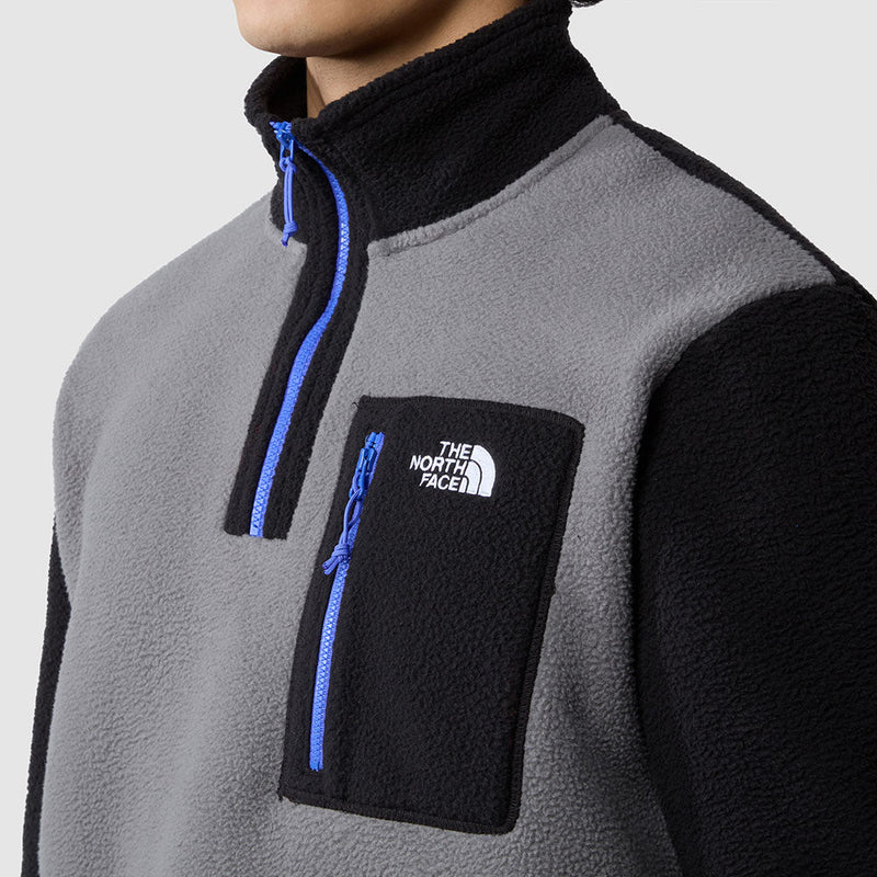 THE NORTH FACE MEN'S YUMIORI 1/4 ZIP FLEECE JACKET